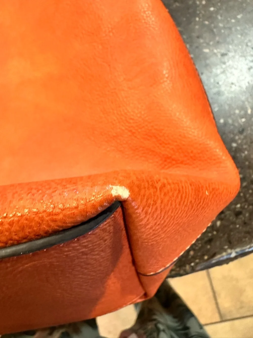 NWOT Burnt Orange Tote
